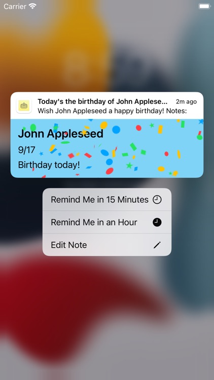 Birthday Notes screenshot-4
