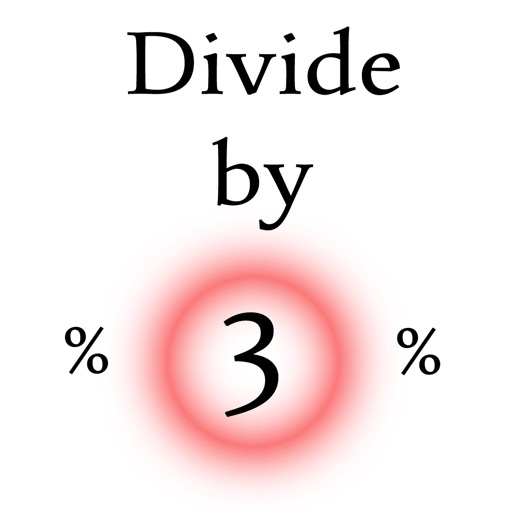 Divide by 3 Icon