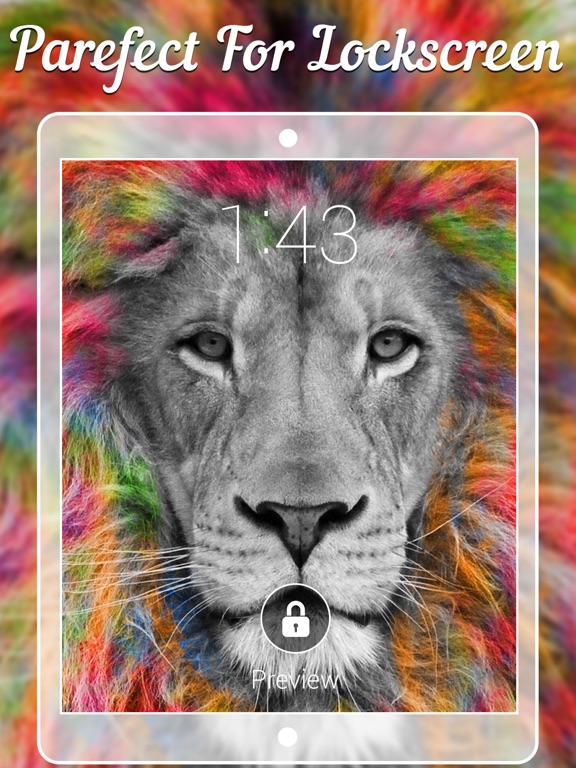 Animal Wallpapers & Backgrounds iPad screenshot 2 - Shopping app