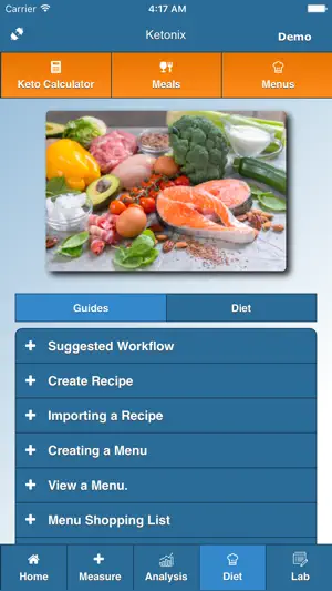 Ketonix screenshot 1