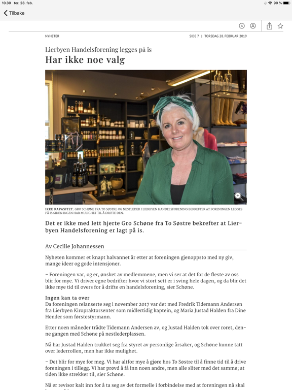 Screenshot #5 pour Lierposten eAvis