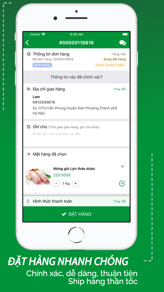 Hnfood-Cửa hàng thực phẩm sạch