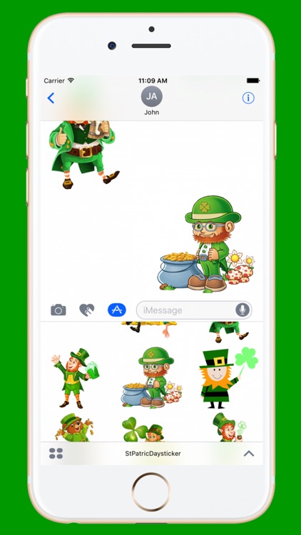 St Patric's Day Stickers for iMessage