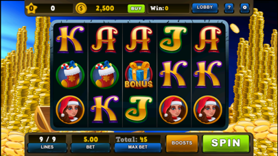 Merry Christmas JackPot Slots iPhone screenshot