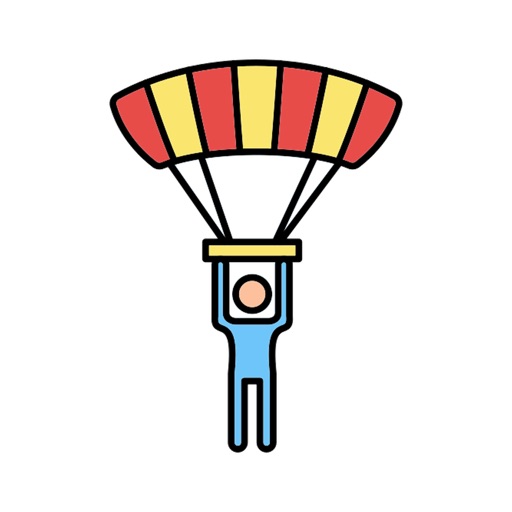 Skydiver Stickers icon