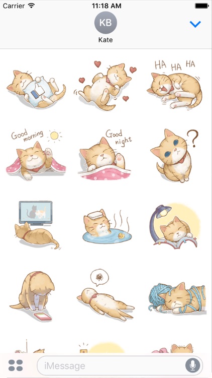 Cats LifeStyle 1 - NekoChimu Sticker