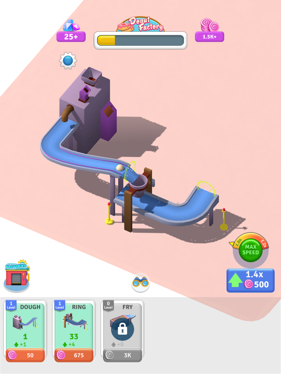 Idle Factories ! iPad screenshot