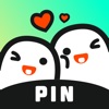 Pin -密友贴贴照片、对讲机 icon