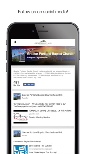 Greater Portland Baptist(圖3)-速報App