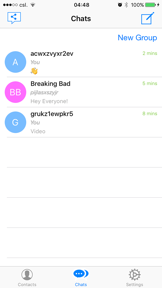 DISPEER - Anonymous Messenger screenshot