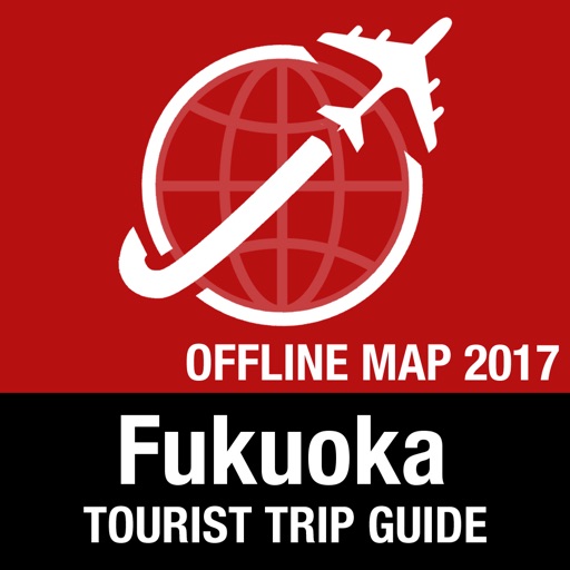 Fukuoka Tourist Guide + Offline Map icon