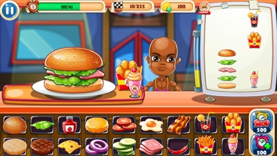 Burger Cafe : Restaurant Games Screenshot