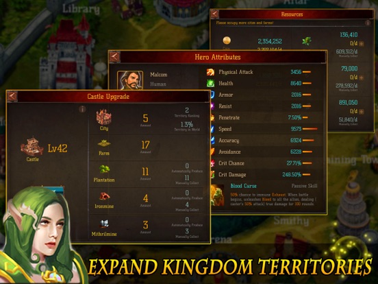 Screenshot #5 pour Ambition of Kingdom