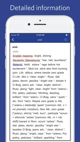 Game screenshot Proto Indo European etymological dictionary hack