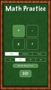 Math Practice - Integers screenshot #1 for iPhone