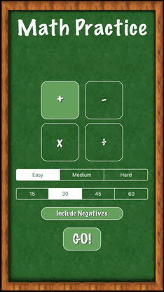 Math Practice - Integers screenshot 1