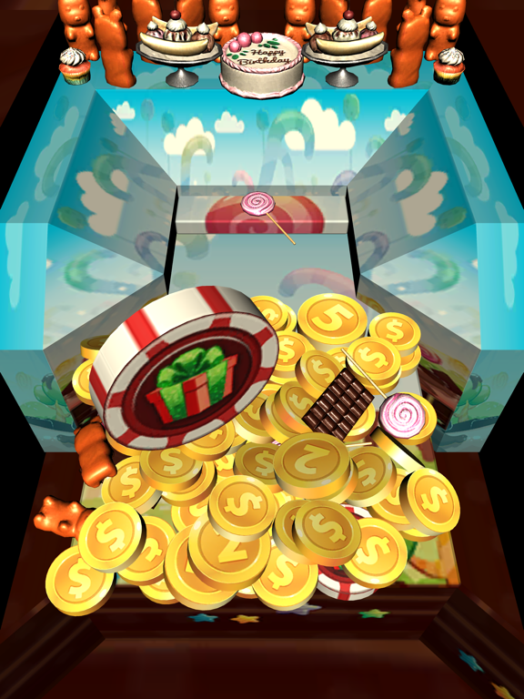 Candy Coins Dozer iPad screenshot