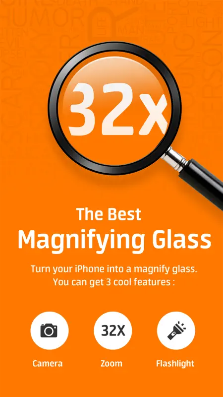 Magnifying Glass Pro- Magnifier with Flashlight screenshot 1 of 5