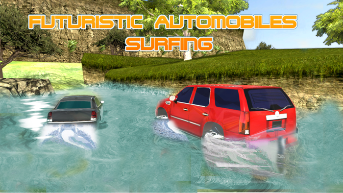 Water Car Surfing and Underwater Floating Simulator