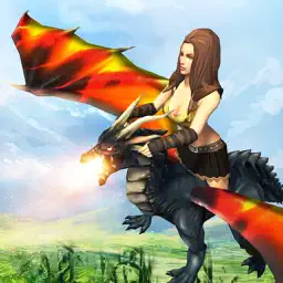 Dragon Rider : Play the game to win dragon throne app icon