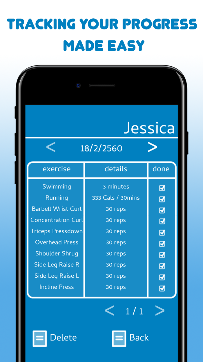 Stronger Than Yesterday Workout Log for Fitness