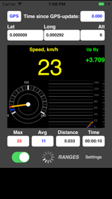 AudibleSpeed (GPS Speed Monitor) - Express Edition screenshot