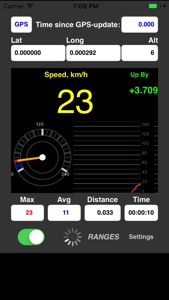 AudibleSpeed (GPS Speed Monitor) - Express Edition screenshot #1 for iPhone