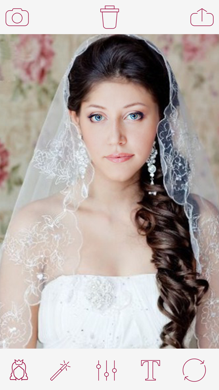 Wedding Hairstyle Camera 2017