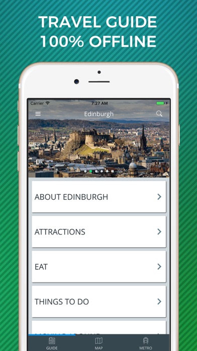 How to cancel & delete Edinburgh Travel Guide with Offline Street Map from iphone & ipad 1