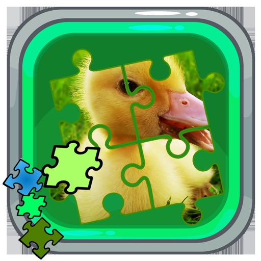 Toddler Puzzle Game Super Farm Animals Icon