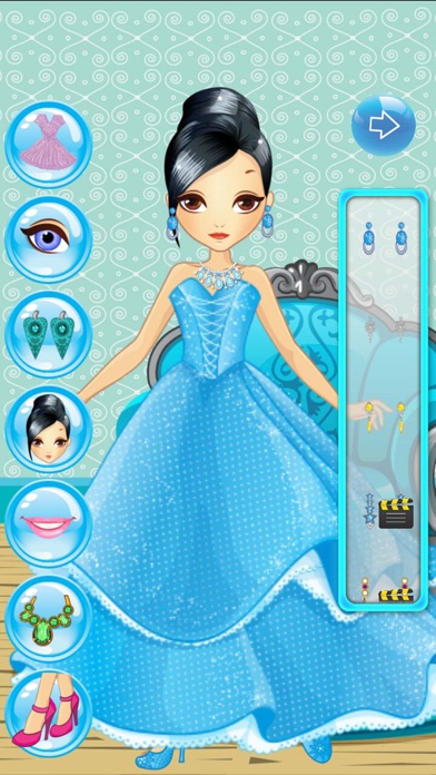 プリンセス 子供 女の子 ドレスアップします。 ゲーム ため ティーンのおすすめ画像1