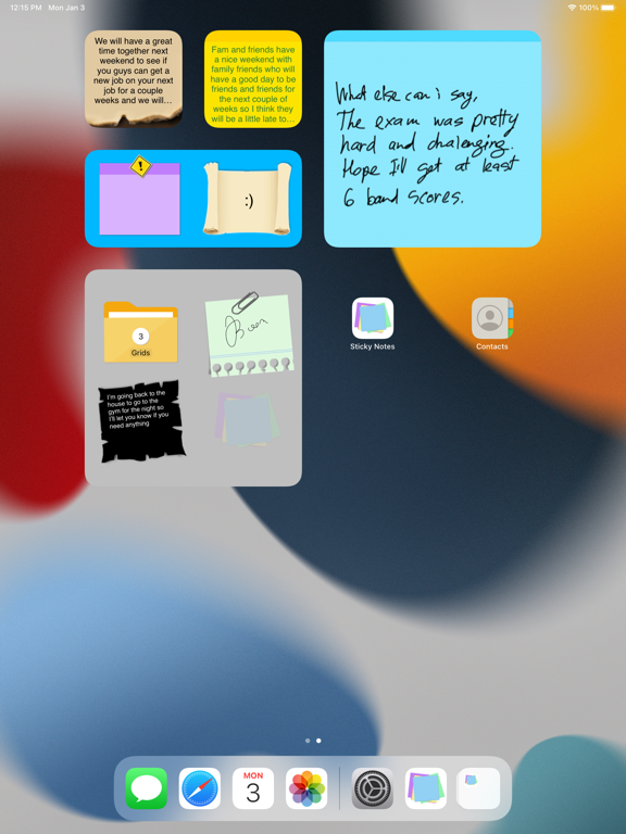 Screenshot #5 pour Sticky Notes + Widget Memo