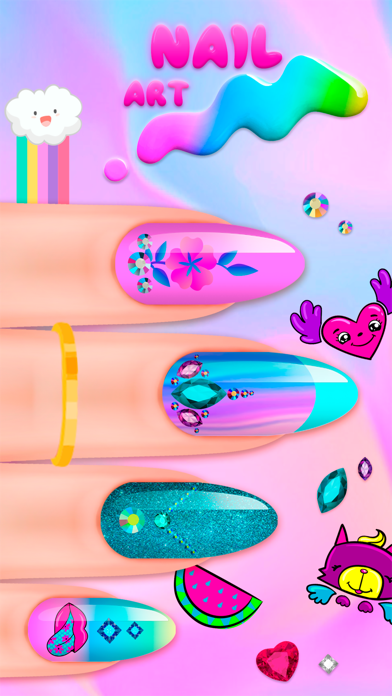Nail Art game - Nail salon Screenshot