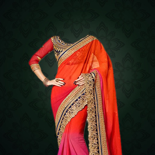 Woman Saree PhotoFrames icon