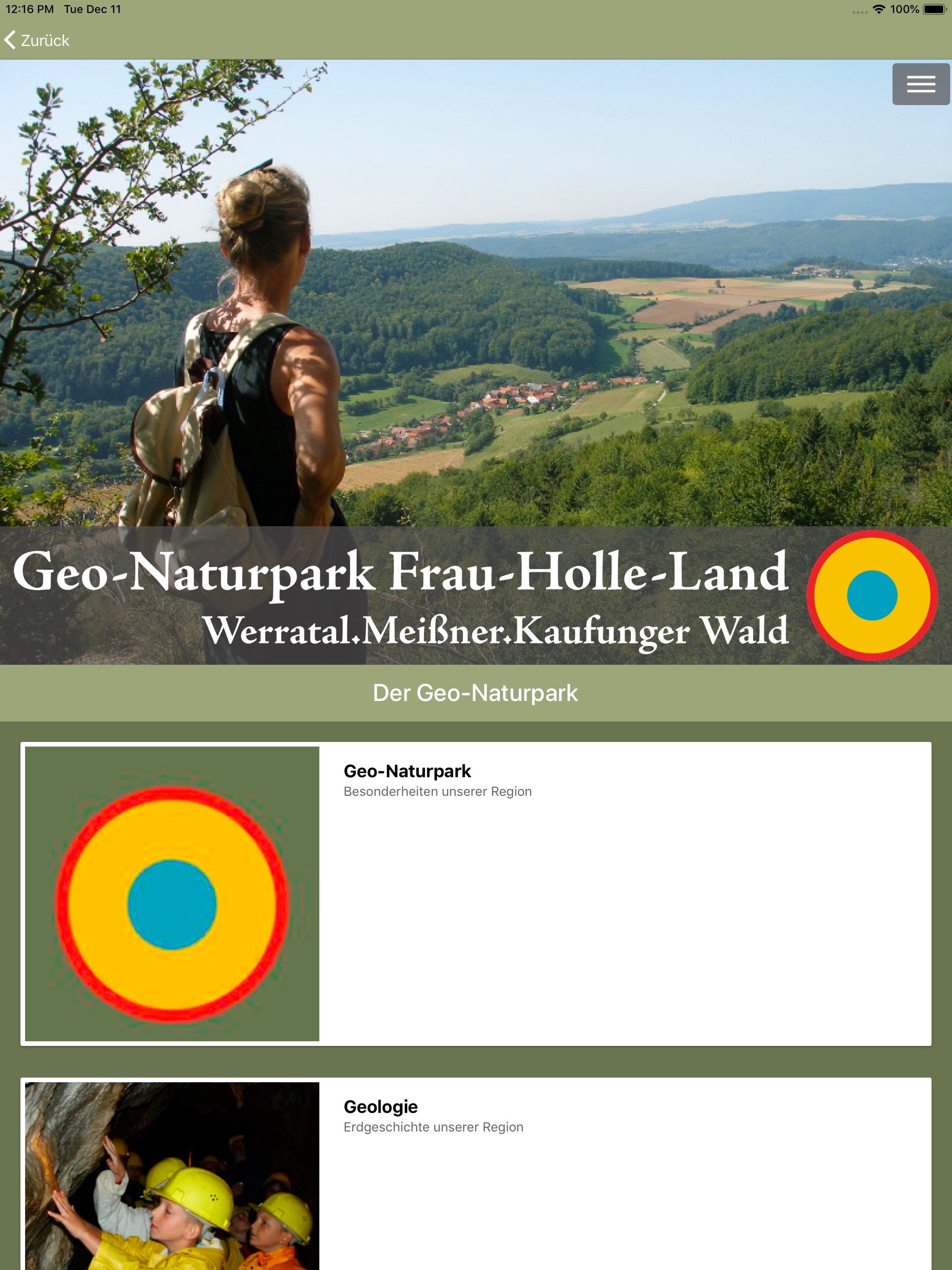 Geo-Naturpark Frau Holle