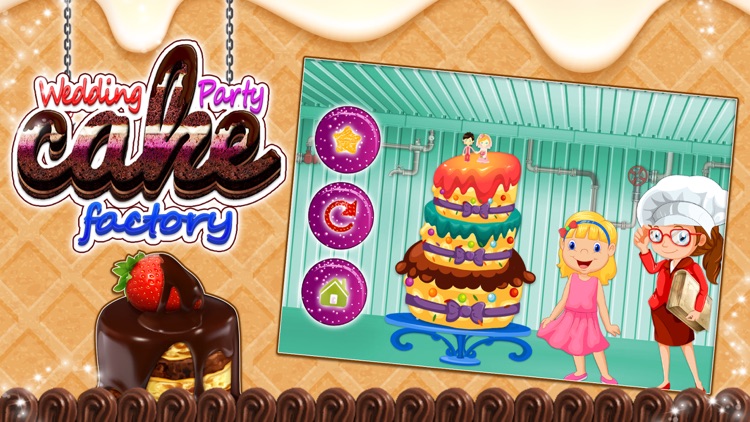 Wedding Party Cake Factory- Dessert Cooking
