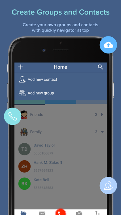Power Contact app screenshot