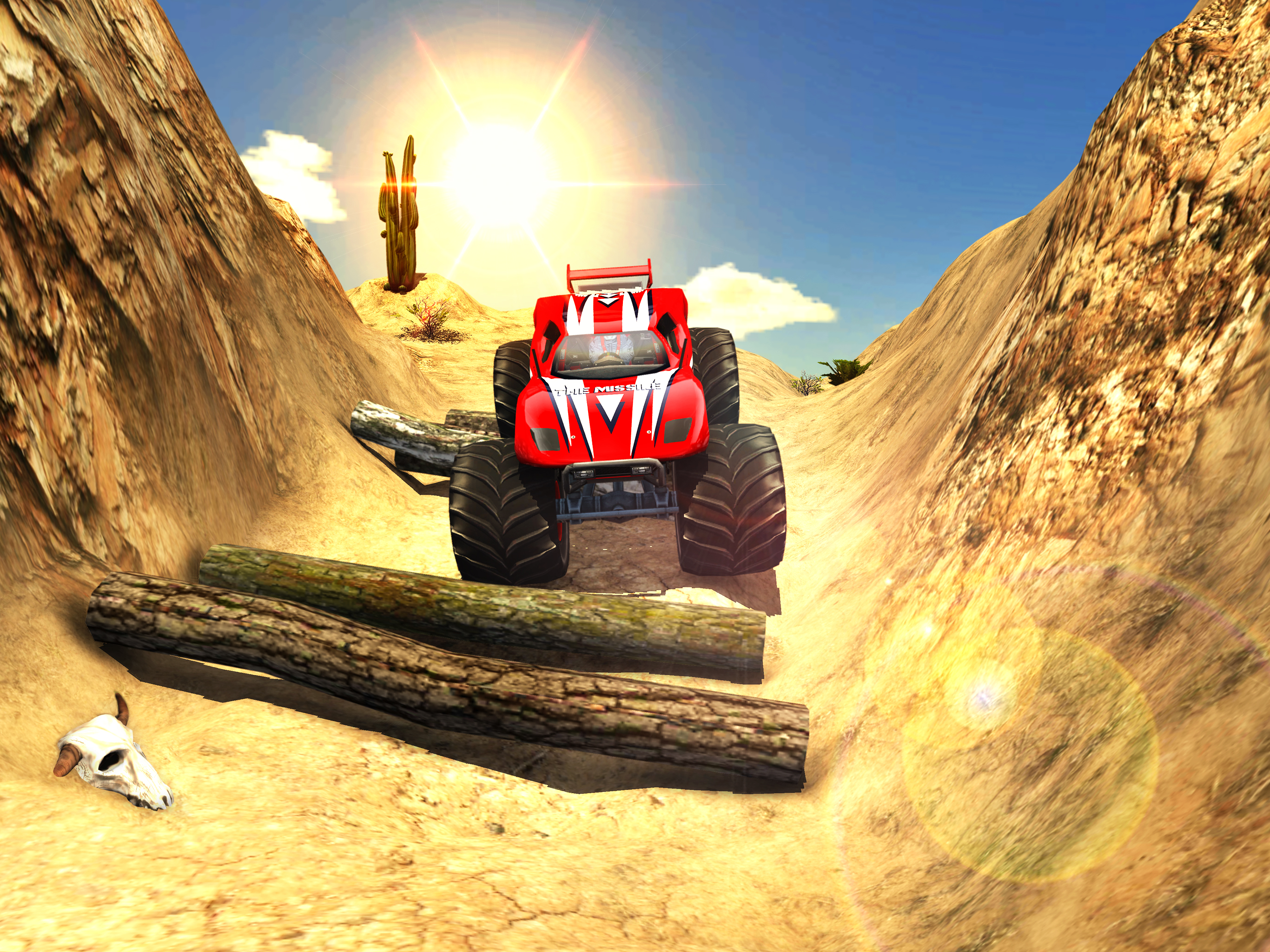 Offroad Monster Truck Desert Safari Hill Driving