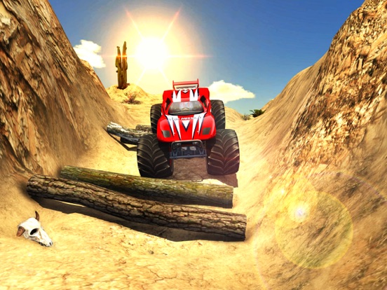 Offroad Monster Truck Desert Safari Hill Driving iPad screenshot