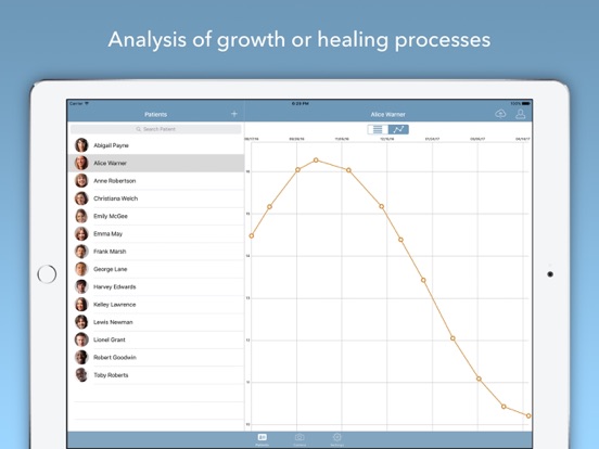 LesionMeter iPad screenshot 1 - Medical app