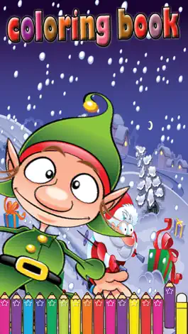 Game screenshot Christmas Coloring Games for kid for Preschoolers mod apk