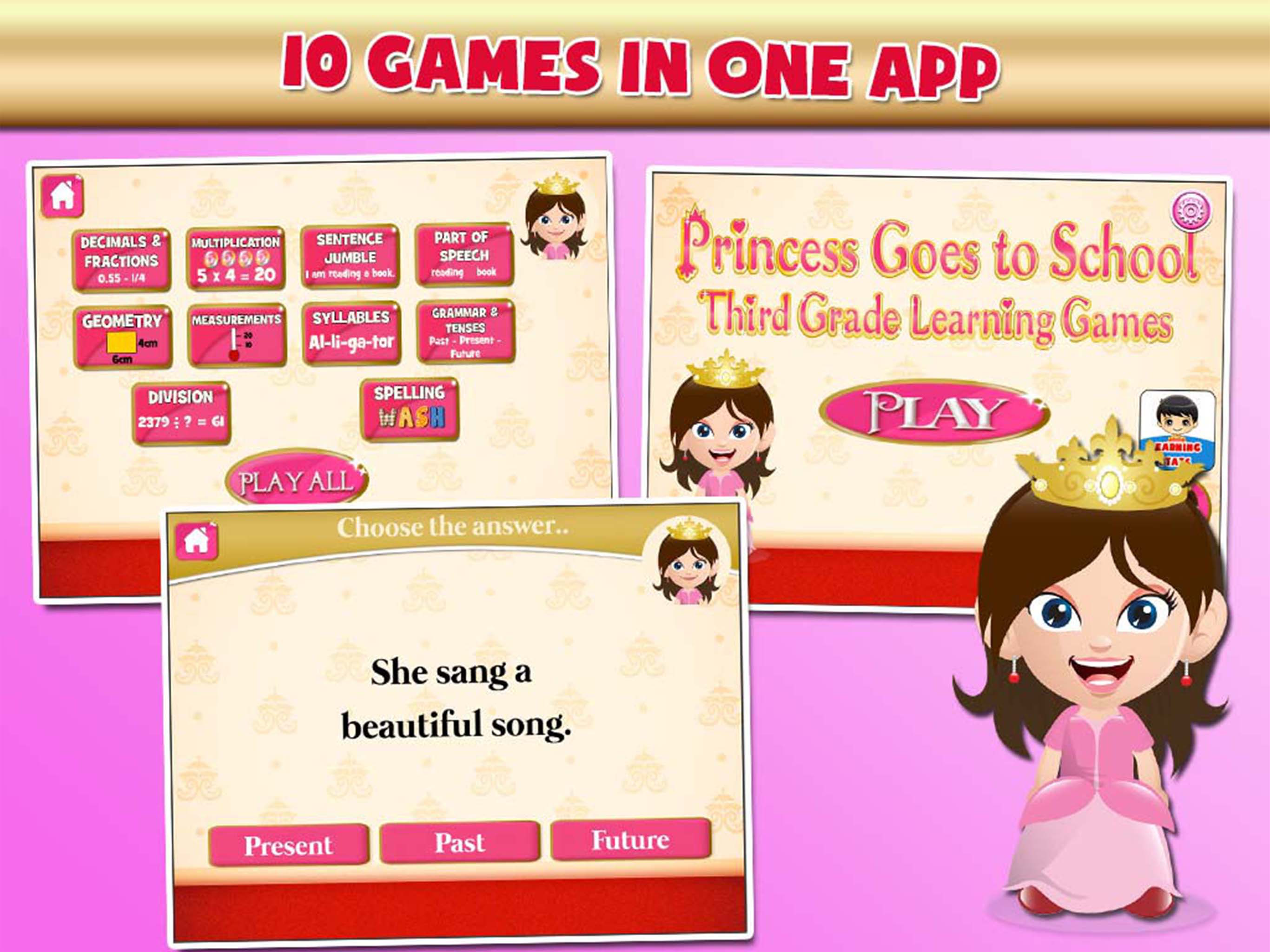 Princess Third Grade School screenshot 6
