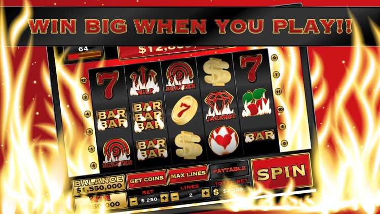 Burning Hot Inferno - Vegas Casino Slot Machine