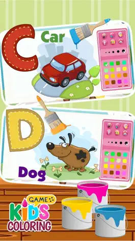 Game screenshot Азбука Для детей Abc Книжка-Раскраски Для Малышей hack