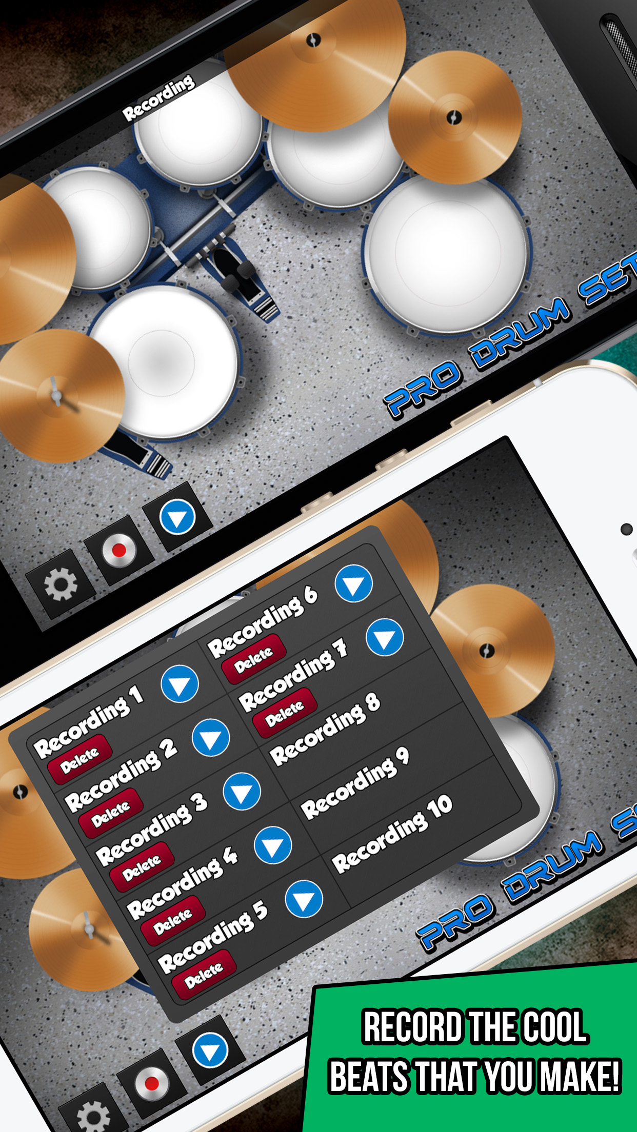 Pro Drum Set - Music and Beats Maker screenshot 4