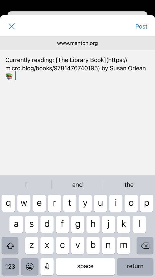 #5. Epilogue for Micro.blog (iOS) Bởi: Micro.blog, LLC