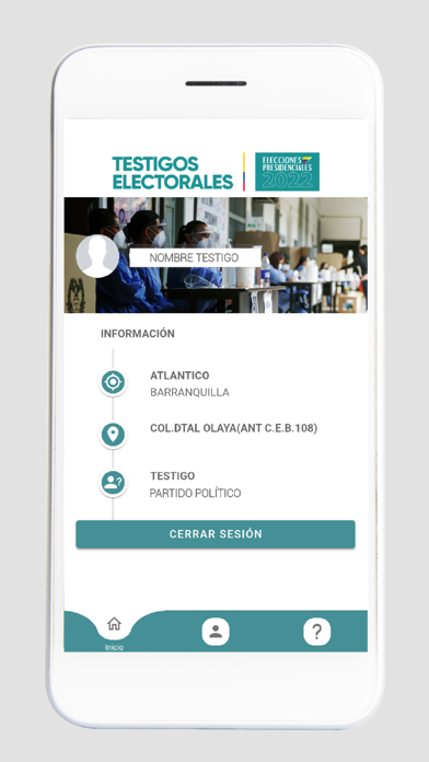 Proceso Testigos Electorales Screenshot