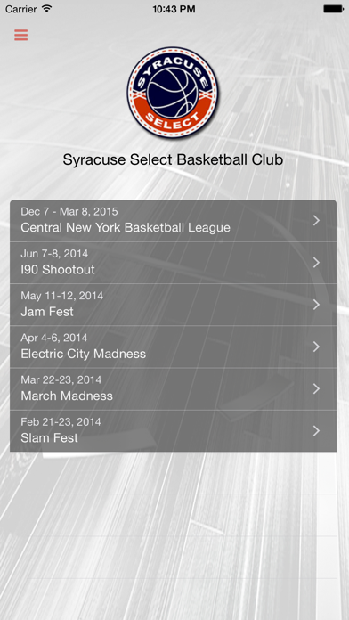 Screenshot #1 pour Syracuse Select