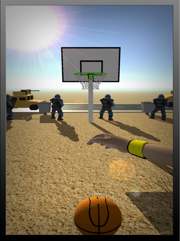 USA Basketball Showdown at Military Base iPad screenshot