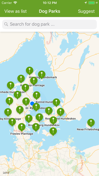 Dog Parks in Denmark Screenshot
